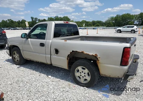 2005 Chevrolet Silverado C1500 from USA, damaged, VIN 1GCEC14X75Z237548